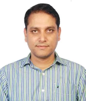 Portrait of Shanti Lal Jain of Infotech India